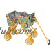 All-Terrain Folding Wagon, (Paisley/Yellow) - Multipurpose Cart   566842636